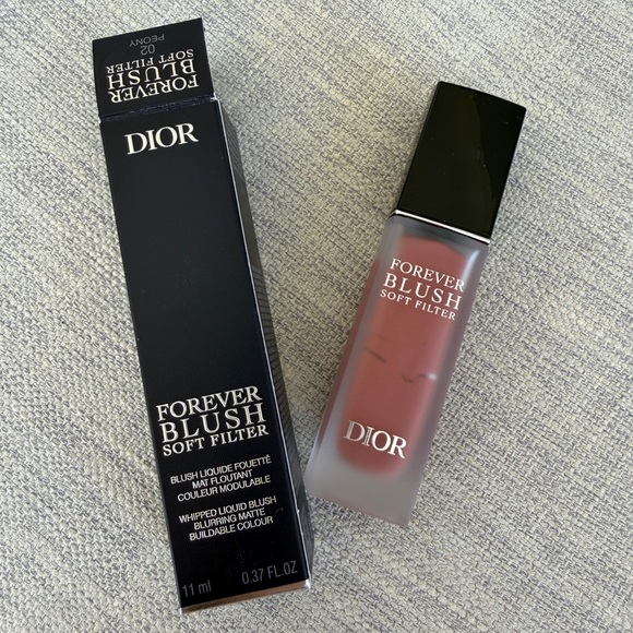 Dior Forever Blush Soft Filter02 Peony, rouge lipstick, mascara - Picture 11 of 11